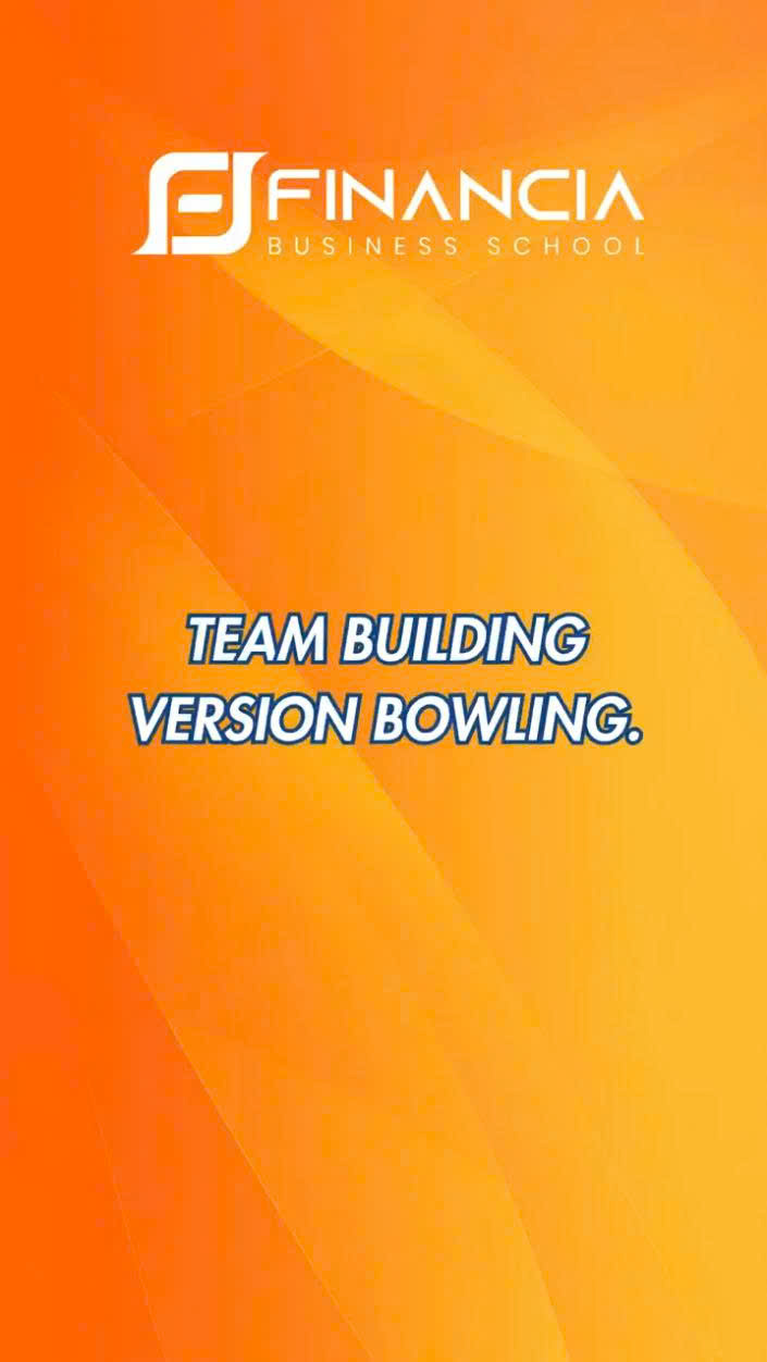 Team building, bowling edition.