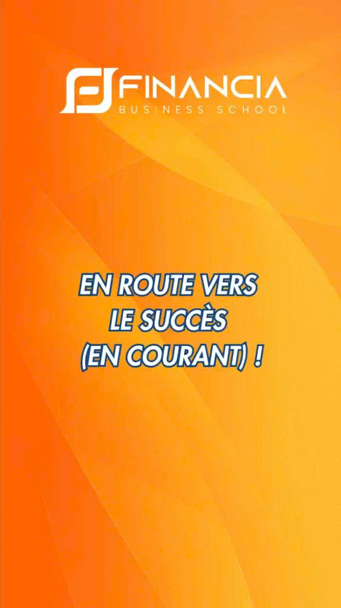 On the fast track to success (literally)!